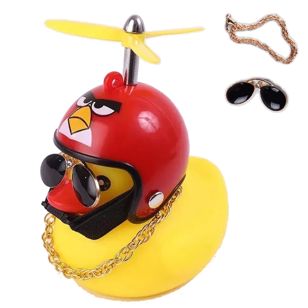 bird motorcycle helmet Duck Bike Bell (Red Bird) – ACEDOAMARE