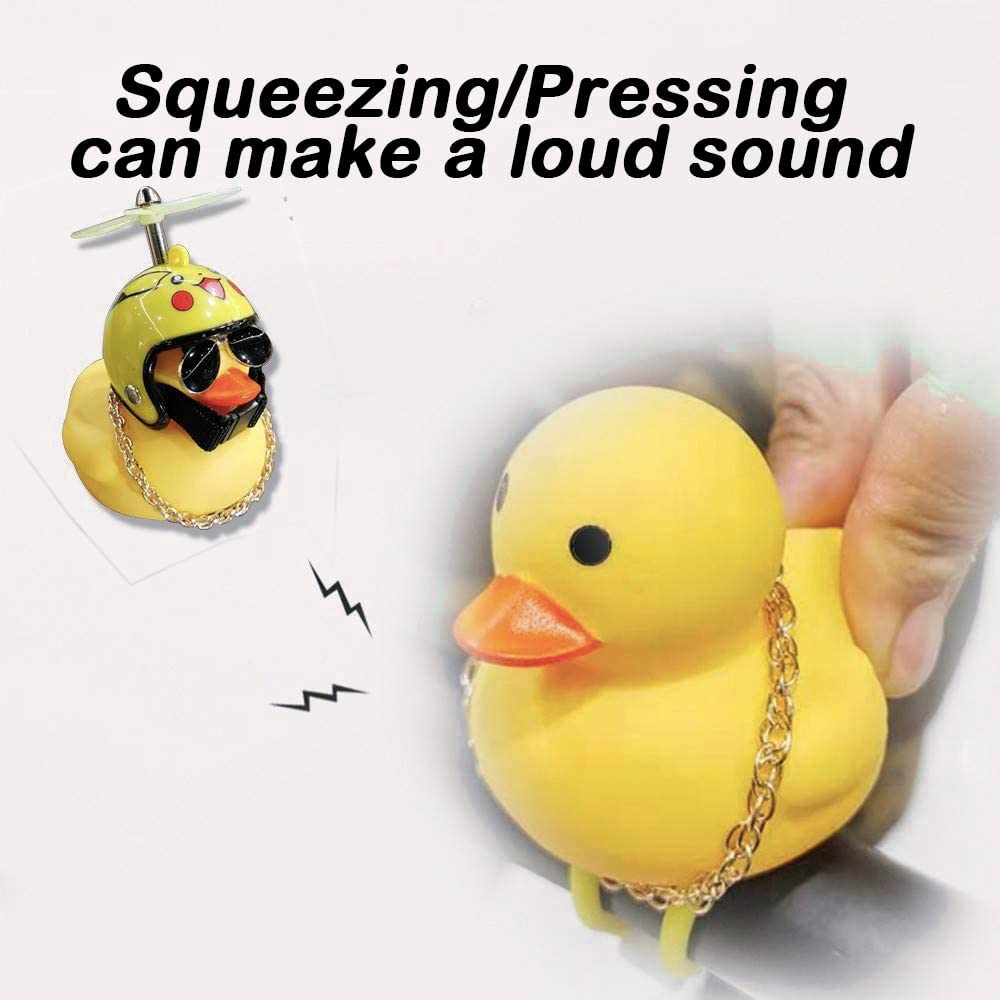 Timbre de bicicleta de pato (conejo blanco)