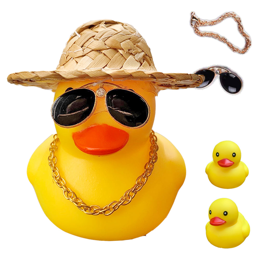 Duck Bike Bell (Straw hat)